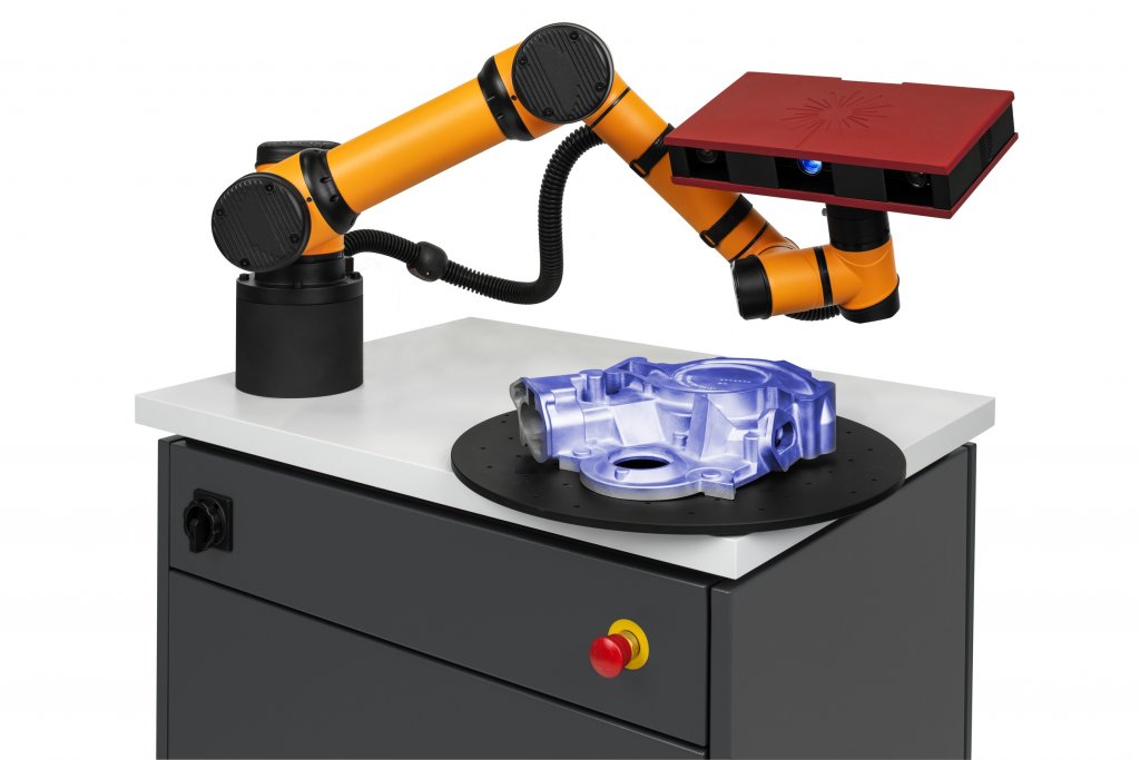 GOM ScanCobot?人機(jī)協(xié)作全自動(dòng)量測(cè)系統(tǒng)